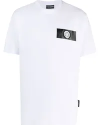 Philipp Plein Klassisches T-Shirt Weiß