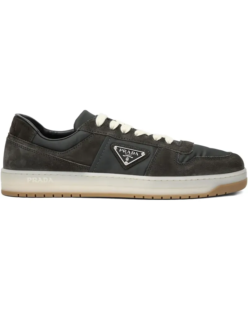Prada Sneakers mit Triangel-Logo - Grau Grau