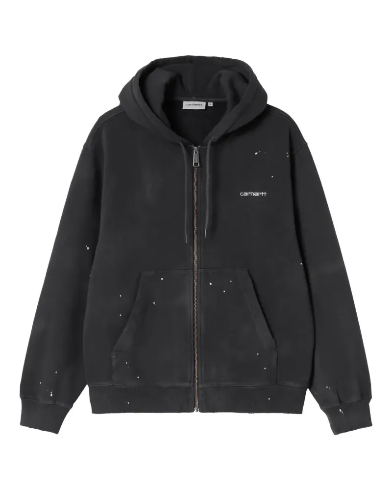 Carhartt WIP Hoodie mit Farbklecks-Print - Schwarz Schwarz