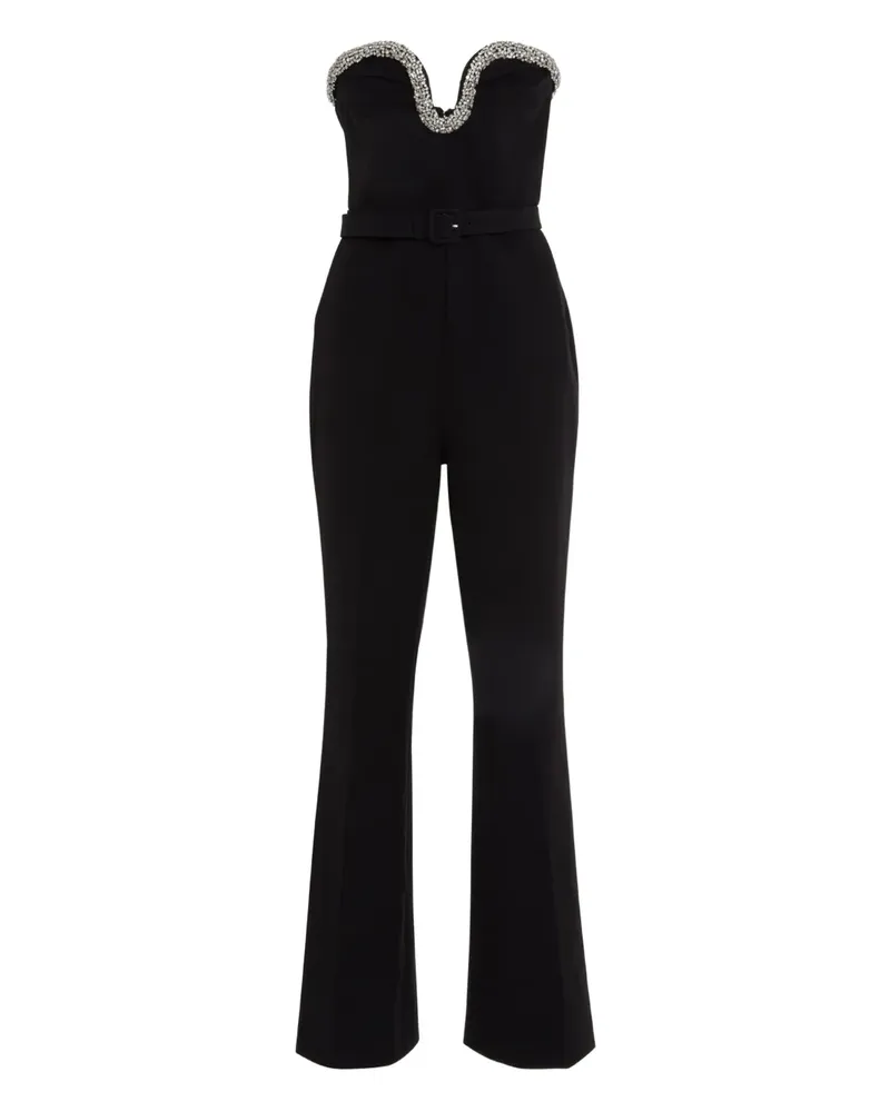 Roland Mouret Ausgestellter Ski-Overall - Schwarz Schwarz
