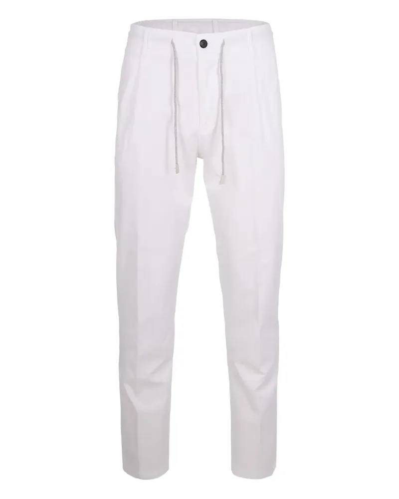 Eleventy drawstring trousers - Weiß Weiß