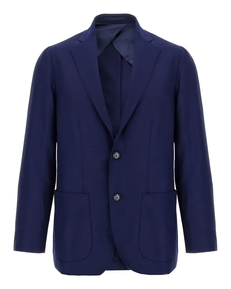 BARBA Klassischer Jim2 Blazer - Blau Blau