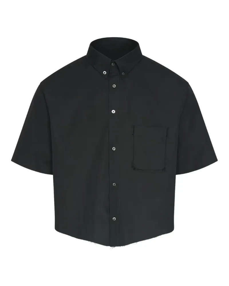Maison Margiela Klassisches Hemd - Schwarz Schwarz