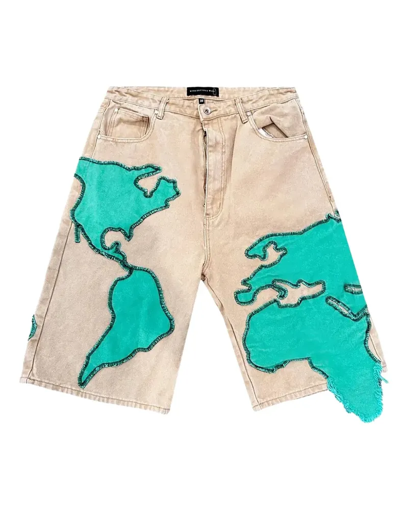 WHO DECIDES WAR Pangia Shorts - Nude Nude