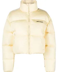 Palm Angels Jacke mit Logo-Stickerei Gelb