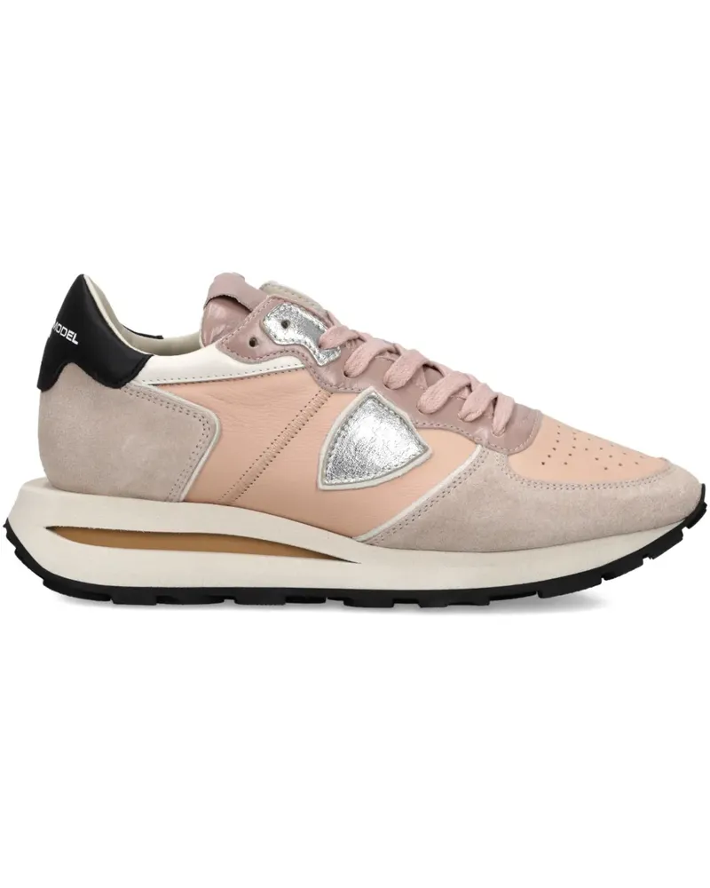 Philippe Model Sneakers mit Silberdetail - Rosa Rosa
