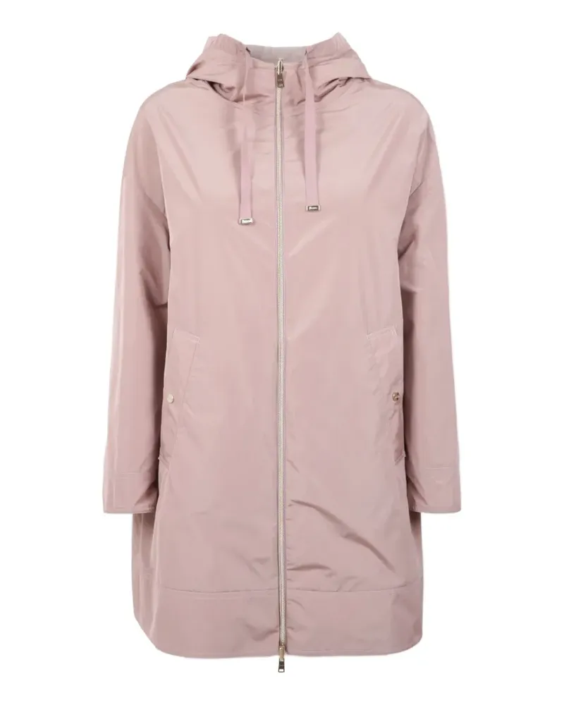 Herno hooded drawstring jacket - Rosa Rosa