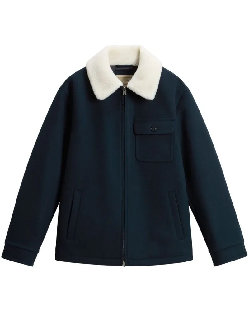 Woolrich Melton Jacke - Blau Blau