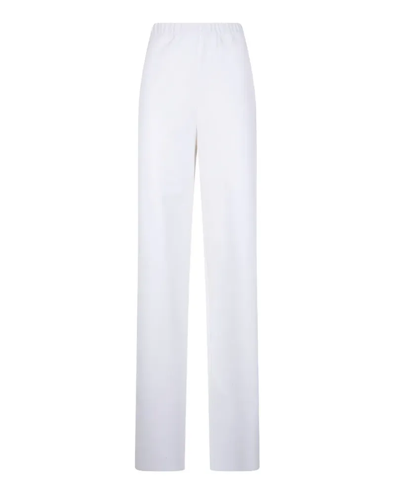 Pier Antonio Gaspari elasticated trousers - Weiß Weiß