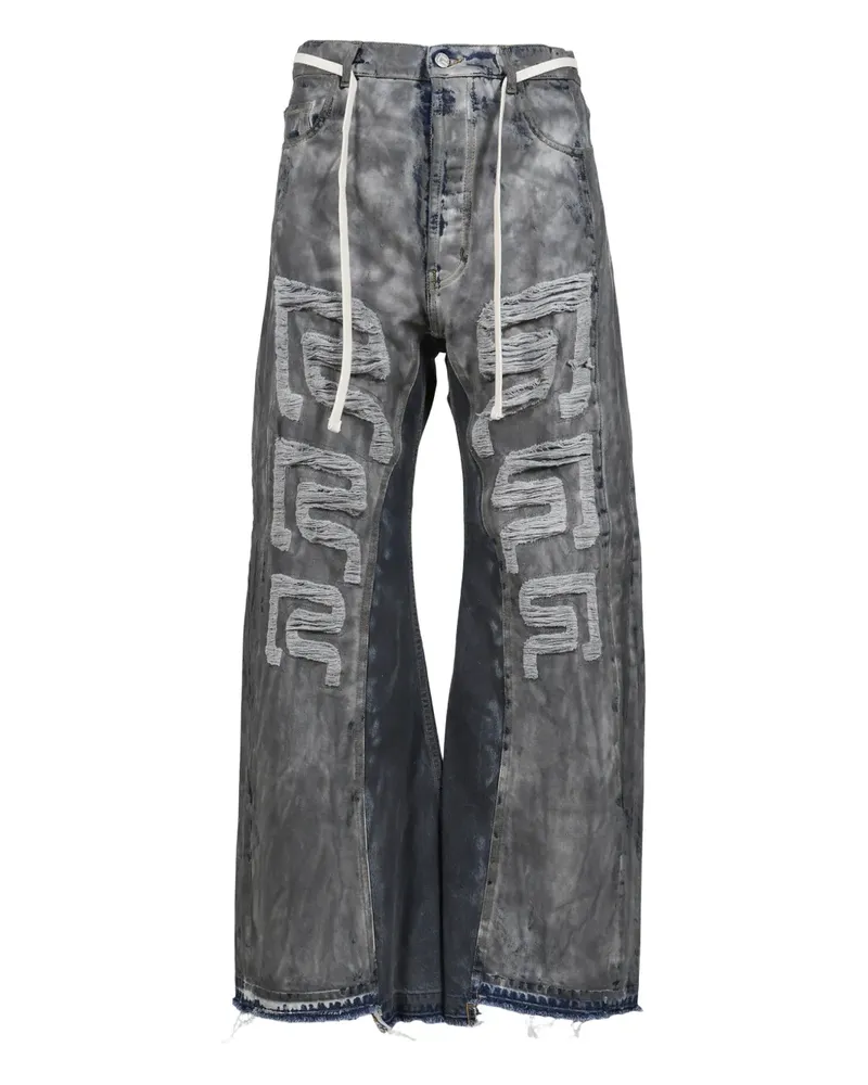 RRR123 Hose mit Kordelzug - Schwarz Schwarz