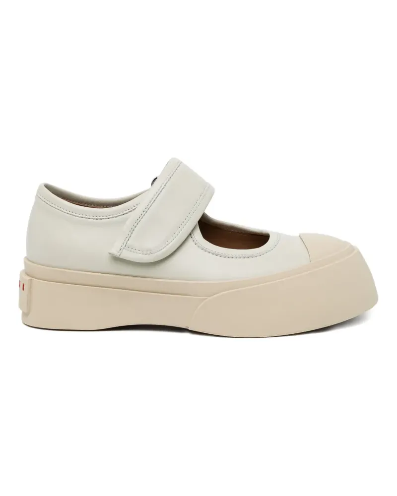 Marni Mary Jane sneakers - Nude Nude