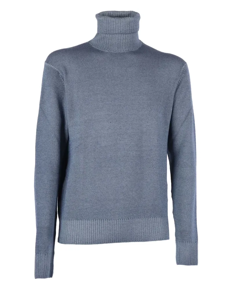 Luigi Bianchi Mantova roll-neck long-sleeve sweater - Blau Blau
