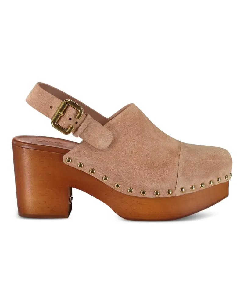 Chloé Jeannette buckle-fastening pumps - Nude Nude