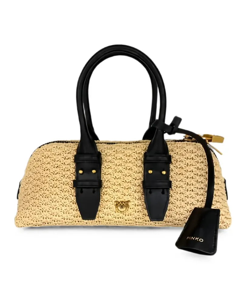 Pinko small Escape tote bag - Nude Nude