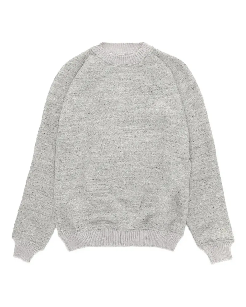 Fortela raglan ribbed knit mayfair sweatshirt - Grau Grau