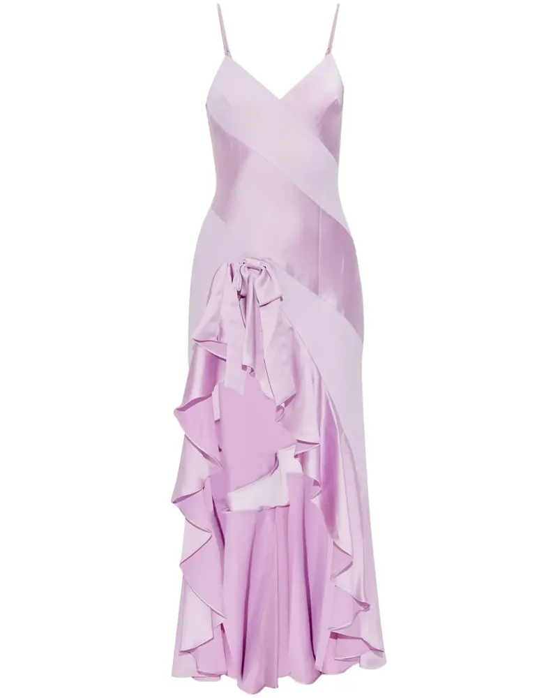 LoveShackFancy Mallee Kleid - Violett Violett
