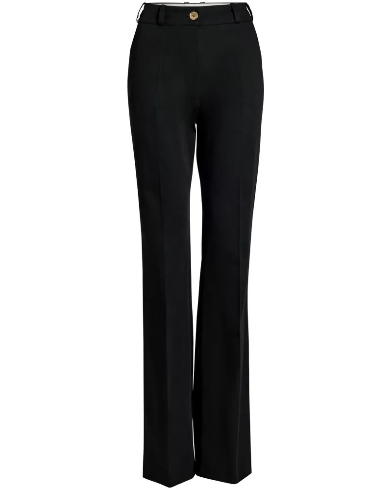 Patou Ausgestellte Hose aus Bio-Baumwolle - Schwarz Schwarz