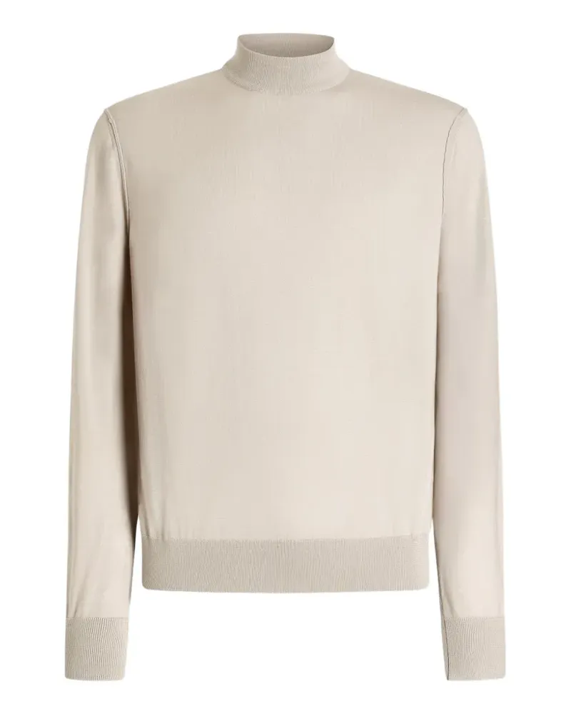 Dolce & Gabbana Rollkragenpullover aus Kaschmir - Nude Nude