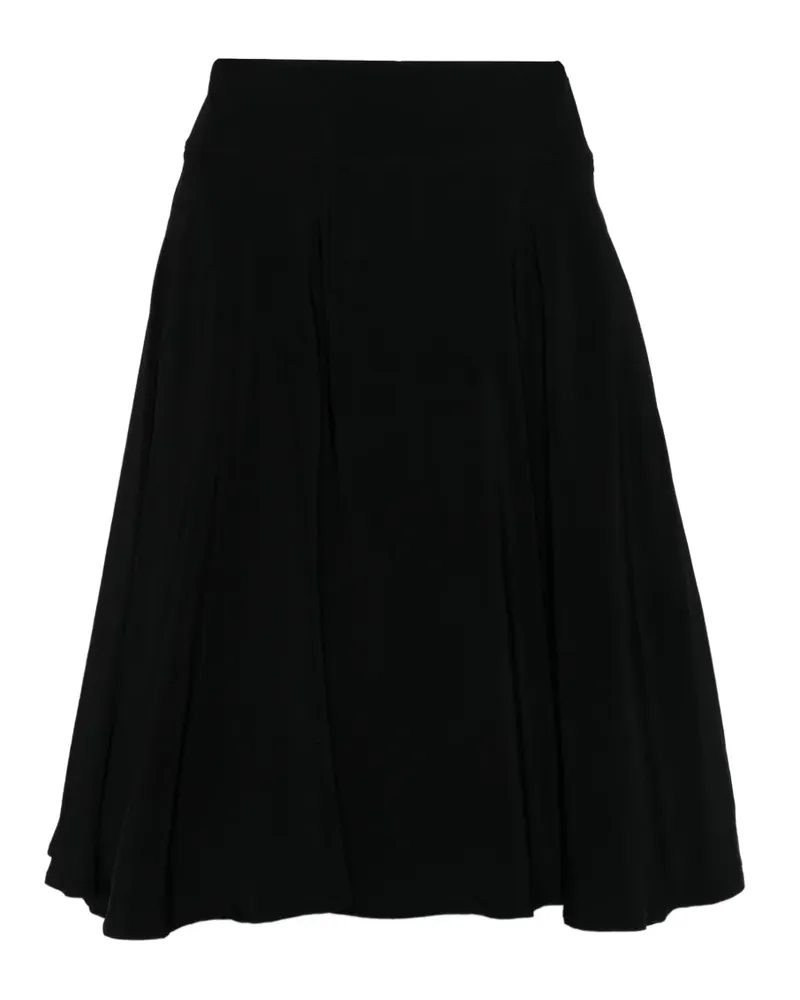 Yohji Yamamoto high-waisted skirt - Schwarz Schwarz