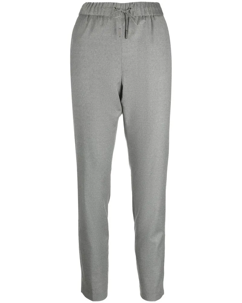 Fabiana Filippi Gerade Hose mit Kordelzug - Grau Grau
