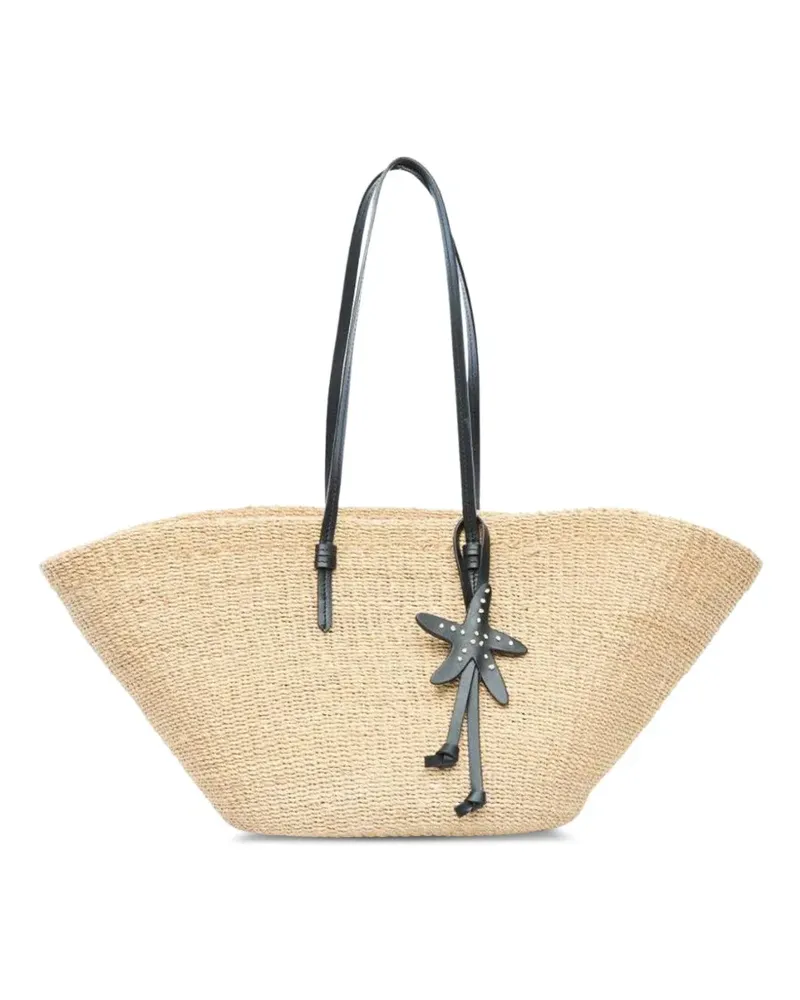 Poolside Starfish tote bag - Nude Nude