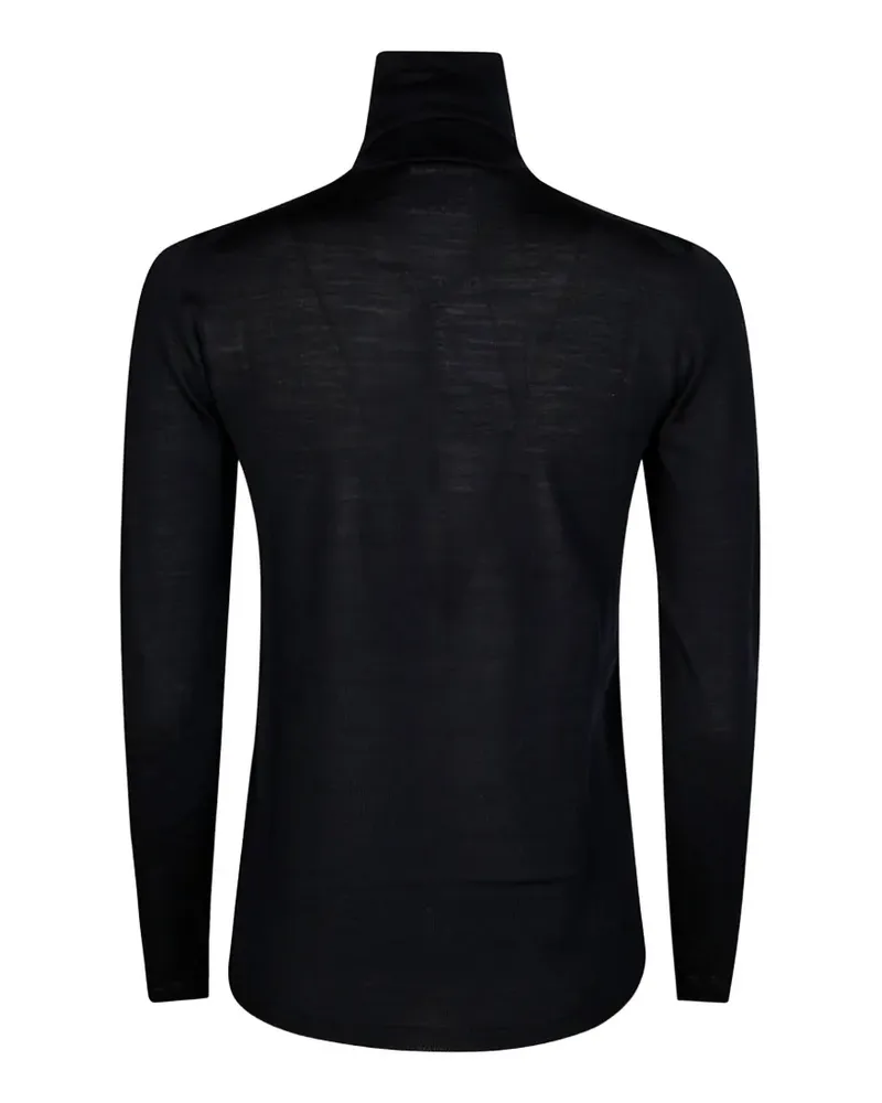 Max Mara Pullover mit Rollkragen - Schwarz Schwarz