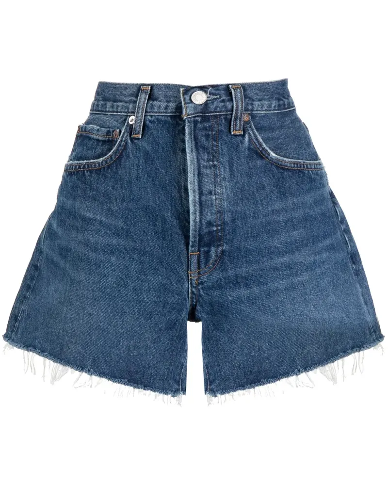 AGOLDE Parker Jeans-Shorts - Blau Blau