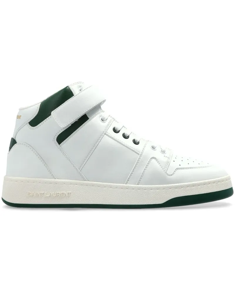 Saint Laurent Lax High-Top-Sneakers - Weiß Weiß