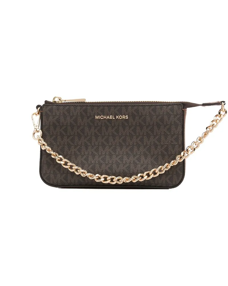 Michael Kors Jet Set Schultertasche - Braun Braun