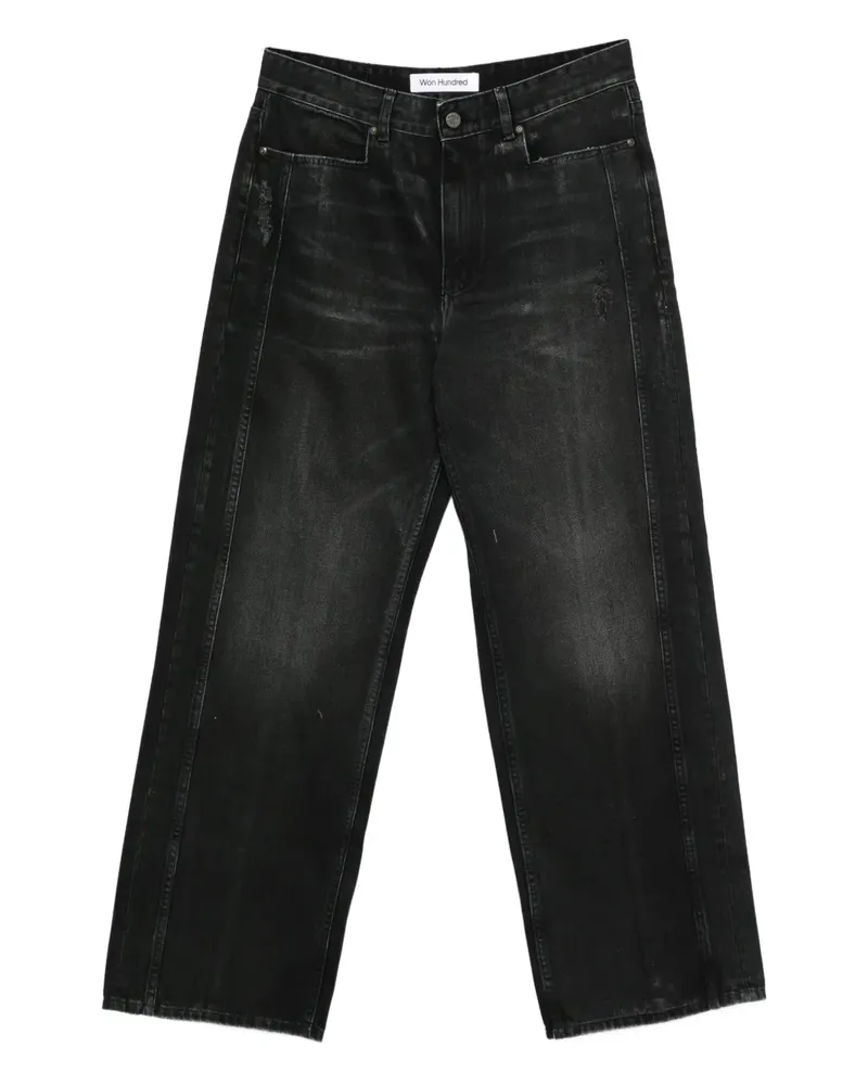 Won Hundred Cale Jeans - Schwarz Schwarz