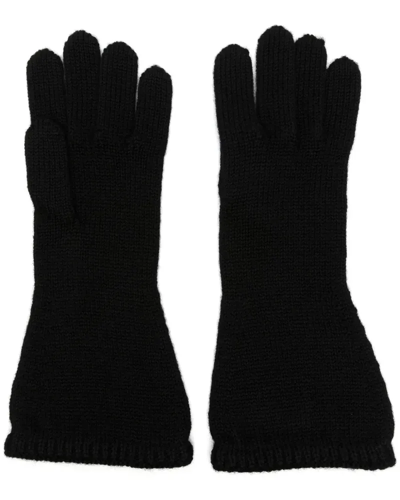 Yohji Yamamoto Klassische Handschuhe - Schwarz Schwarz