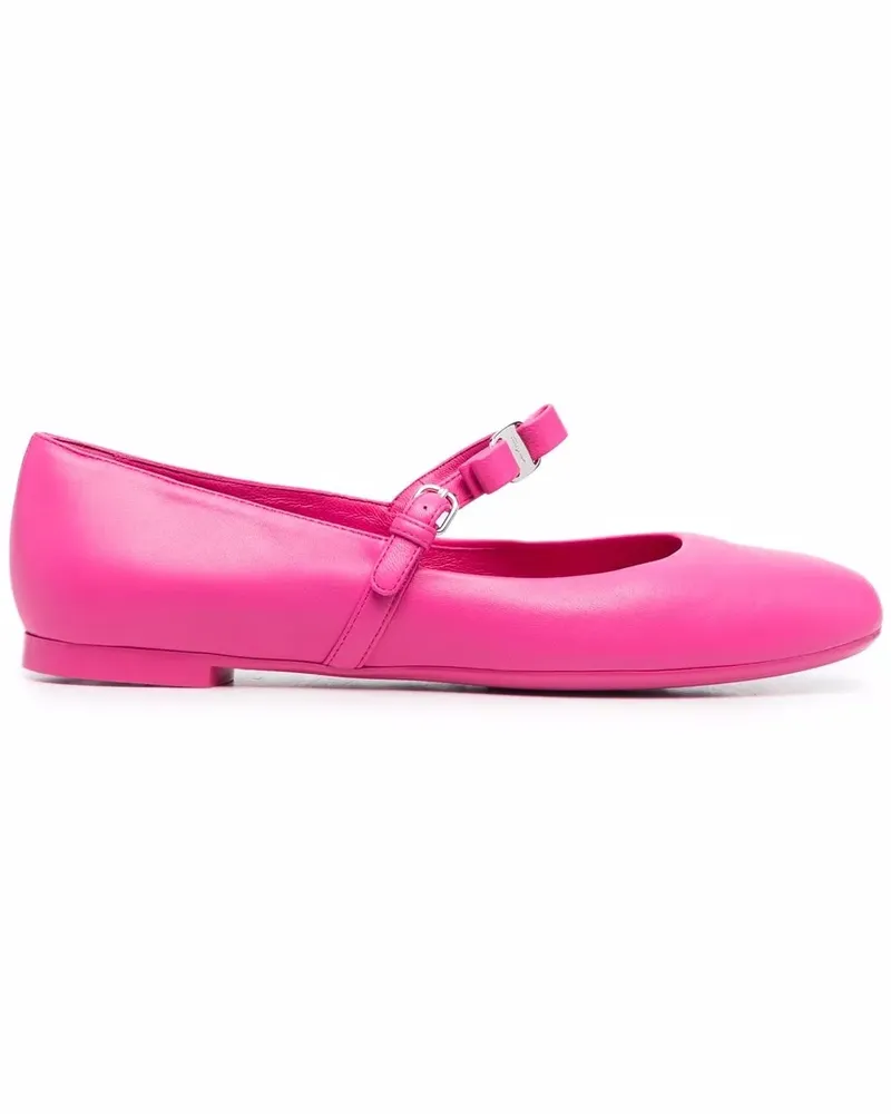 Ferragamo Ballerinas mit Schleife - Rosa Rosa
