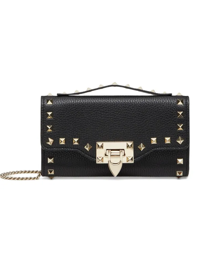Valentino Garavani Rockstud Portemonnaie - Schwarz Schwarz