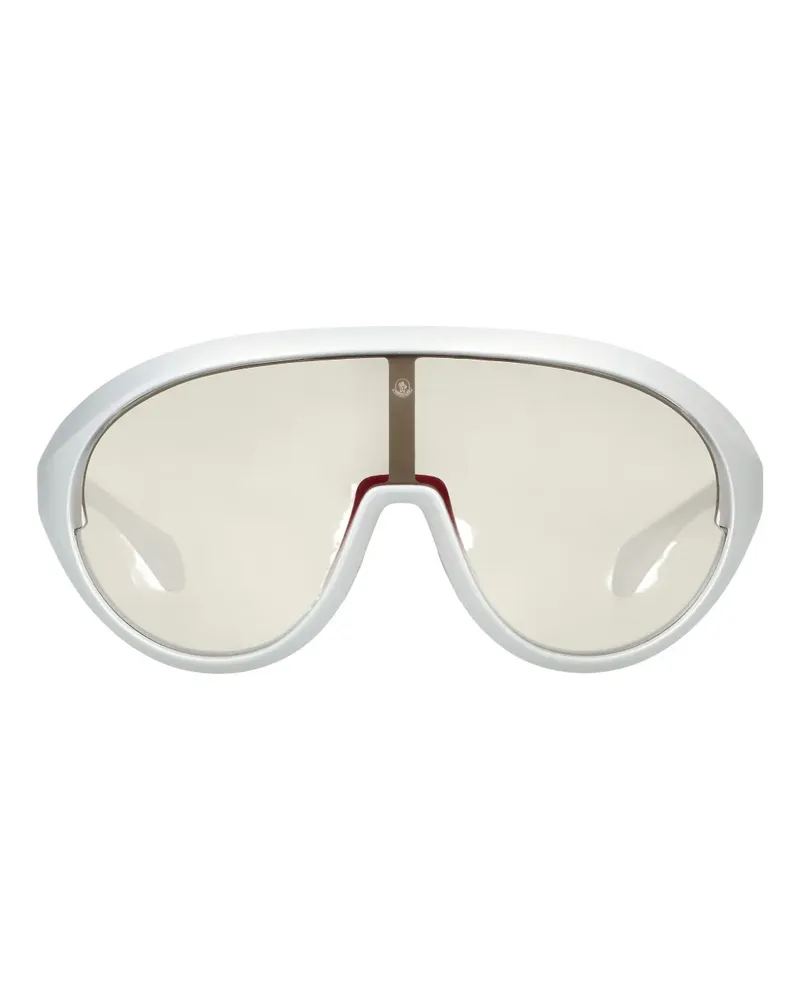 Moncler logo-detail sunglasses - Weiß Weiß