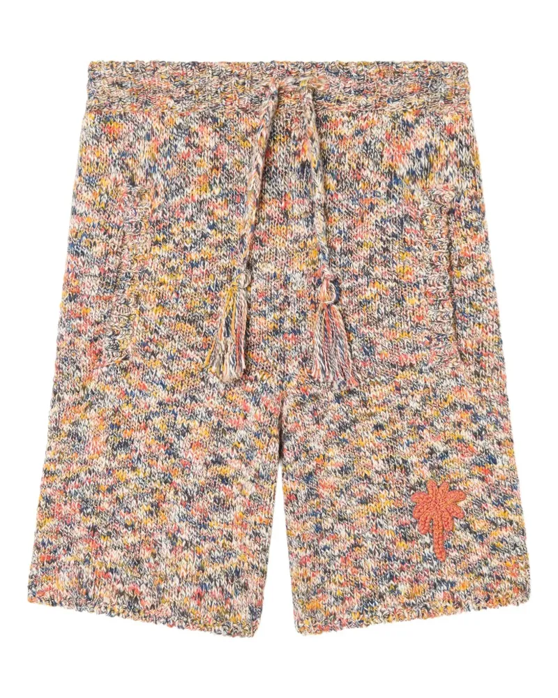 Alanui Dust of Light Palmen-Shorts mit Quasten - Nude Nude