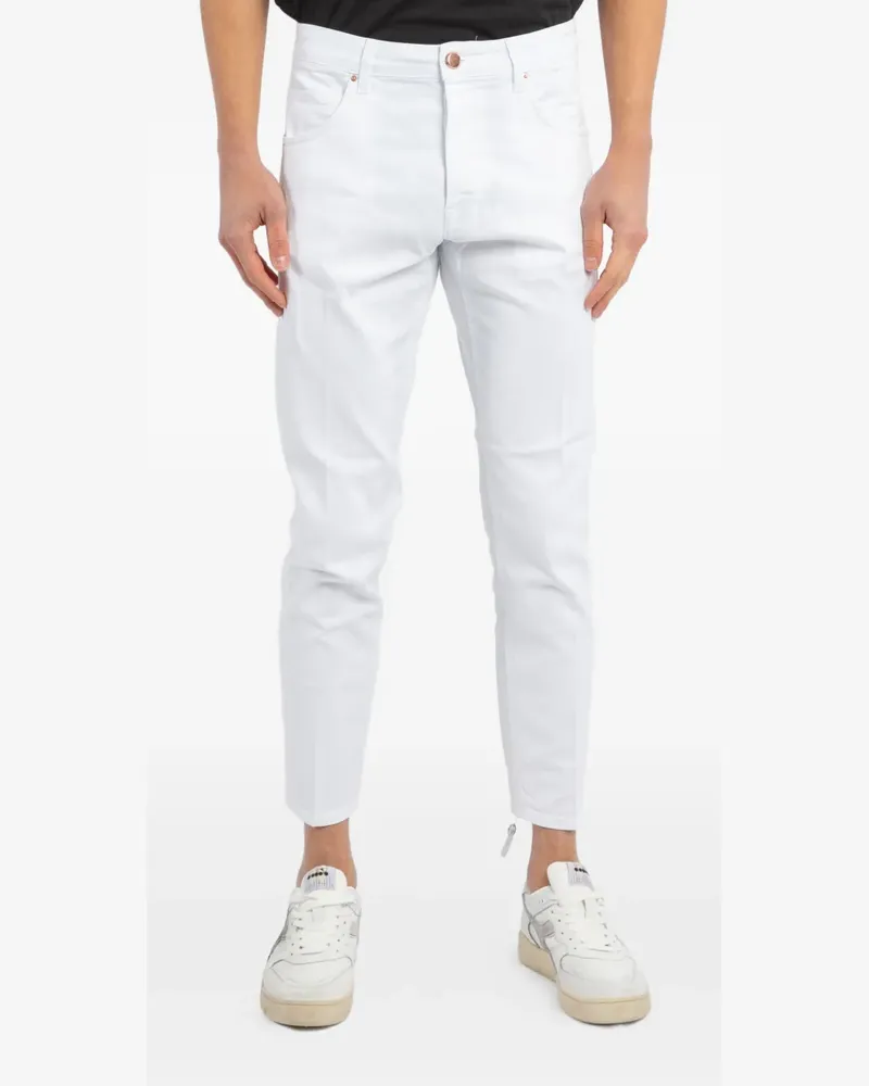 Don The Fuller Yaren Jeans mit Knöpfen - Weiß Weiß