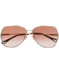 Chloé Honore Pilotenbrille Gold