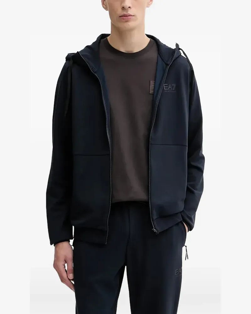 EA7 logo-detail drawstring tracksuit set (set of two) - Blau Blau