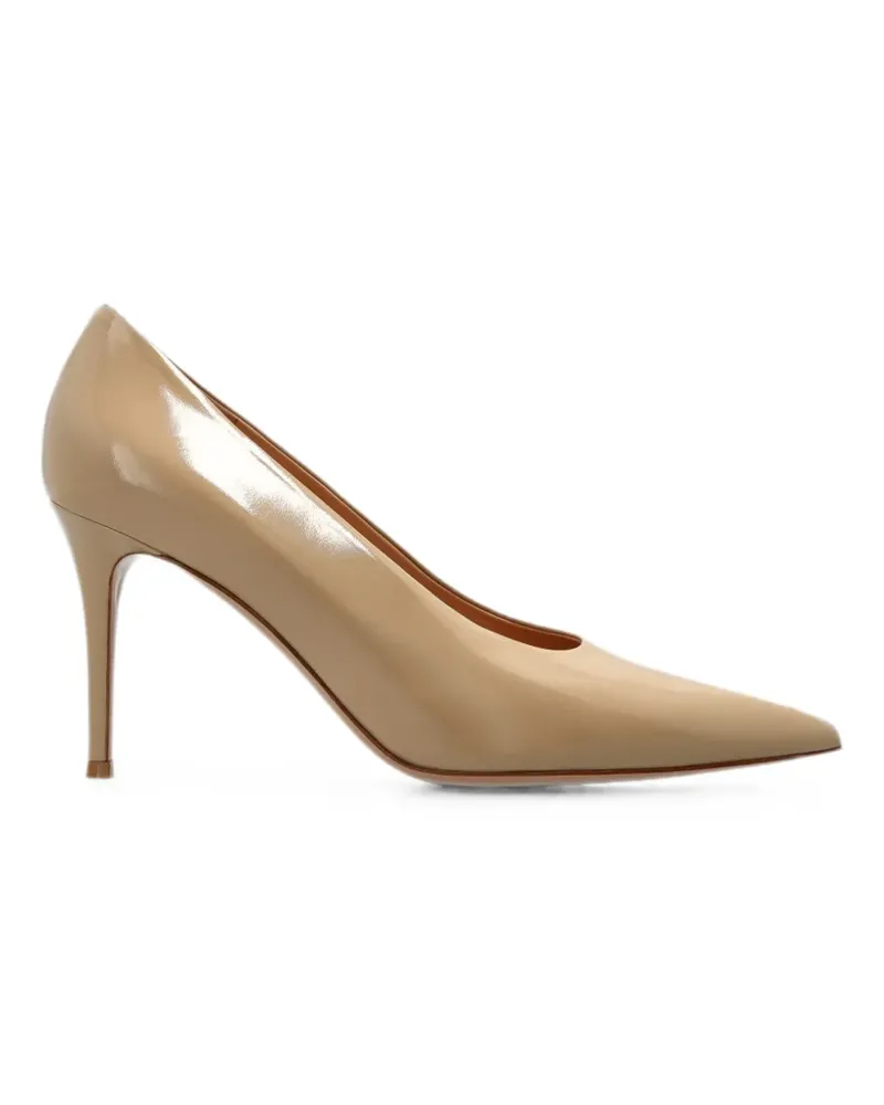 Gianvito Rossi Spitze Robbie Pumps - Nude Nude