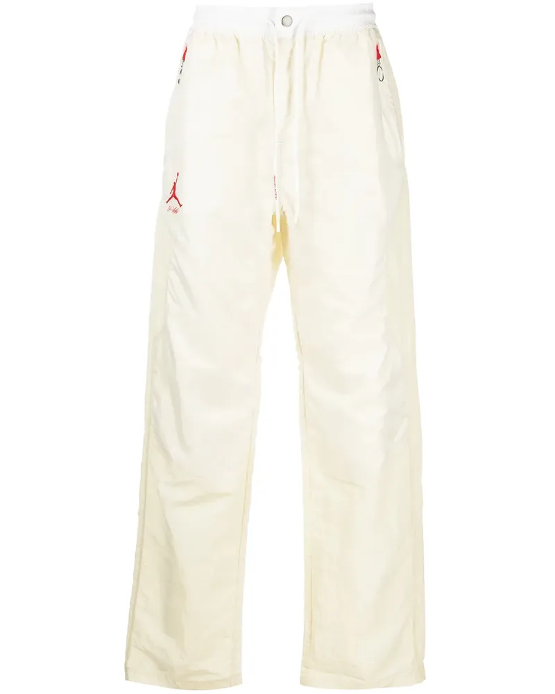 Nike Hose mit Logo-Print - Nude Nude