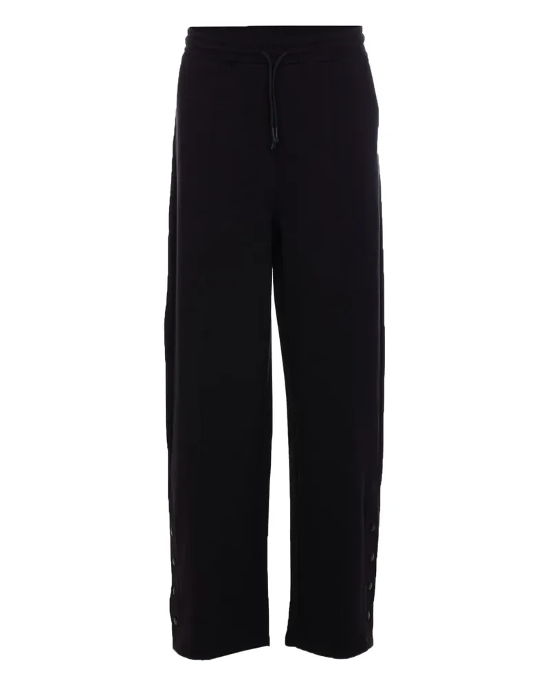 Patrizia Pepe Jogginghose mit Logo - Schwarz Schwarz