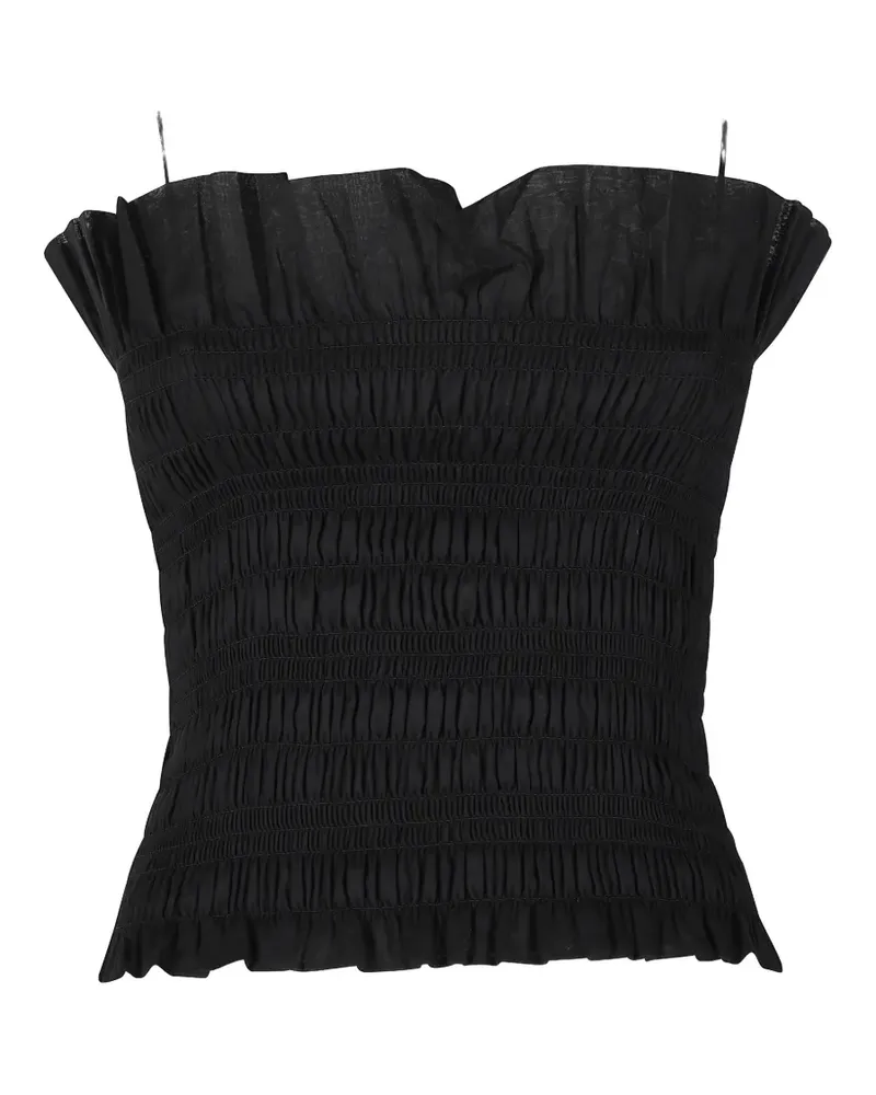 ANDAMANE Suri top - Schwarz Schwarz