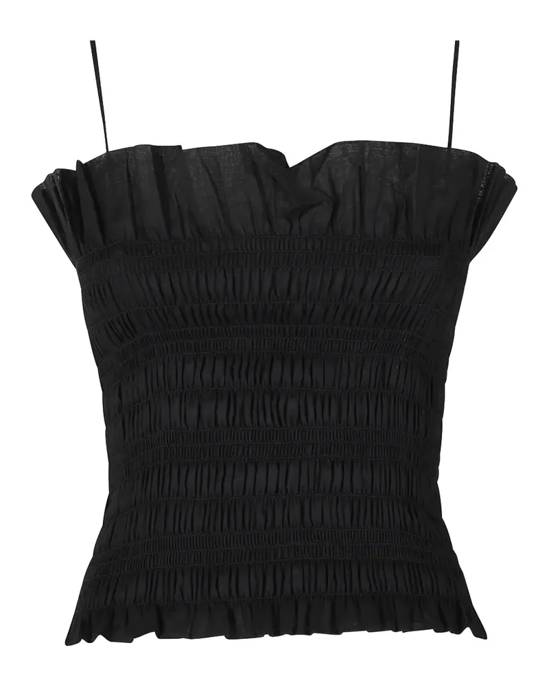 ANDAMANE Suri top - Schwarz Schwarz