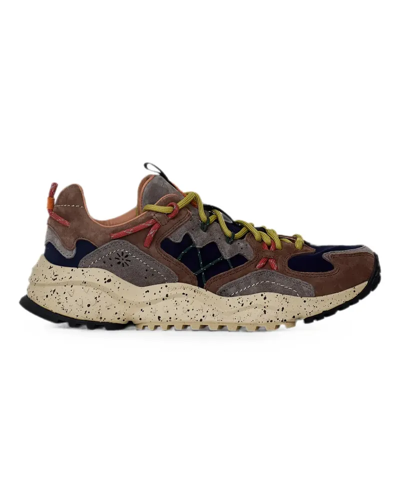 Flower MOUNTAIN Yamabushi Sneakers mit Einsätzen - Braun Braun