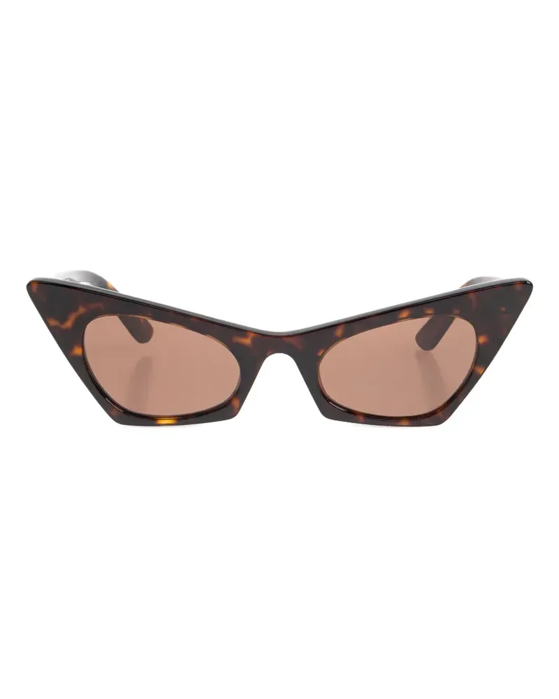 Alexander McQueen cat-eye sunglasses - Braun Braun
