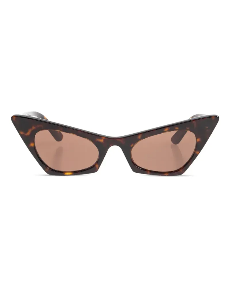 Alexander McQueen cat-eye sunglasses - Braun Braun