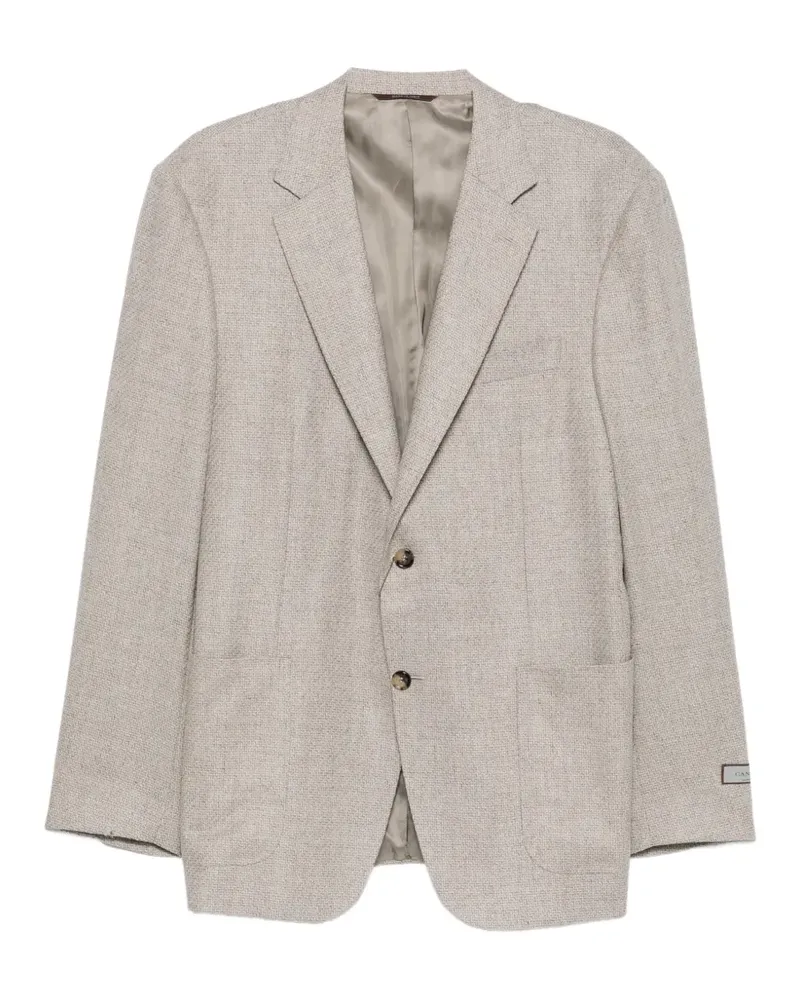 Canali Einreihiges Sakko - Grau Grau