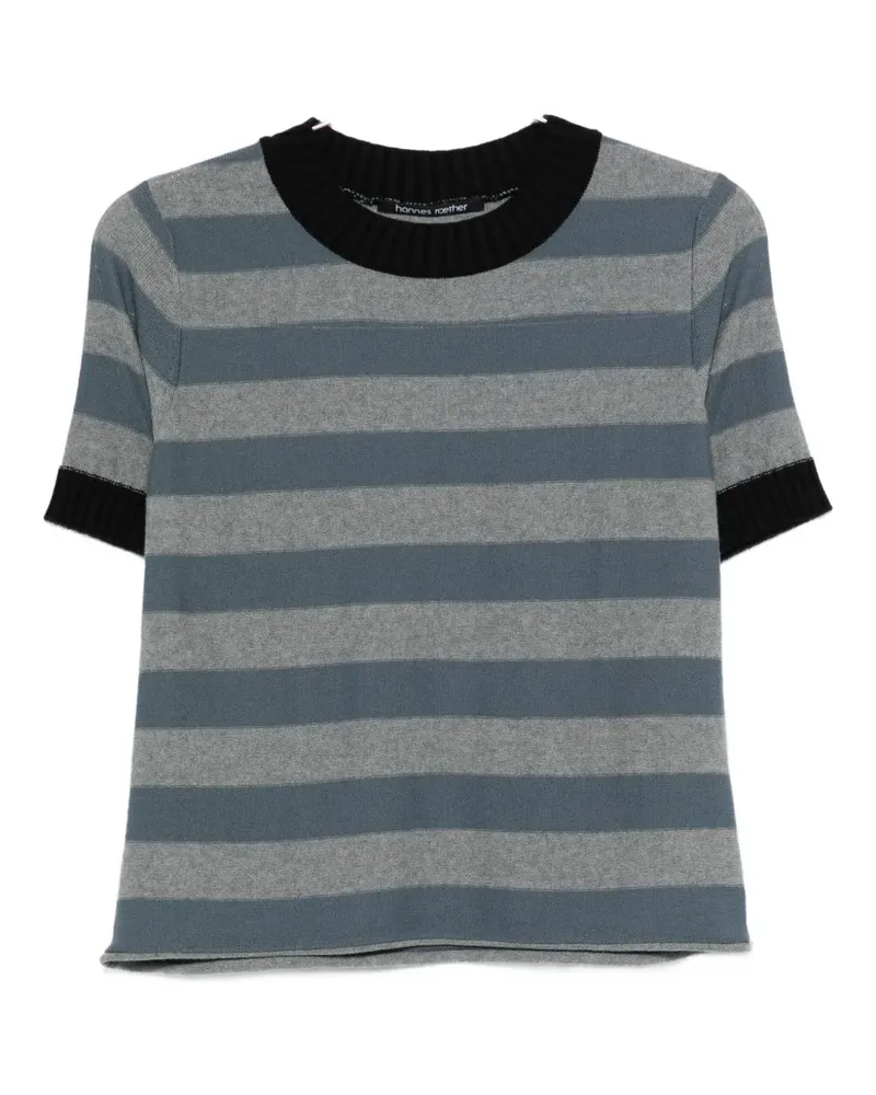 Hannes Roether round-neck T-shirt - Blau Blau