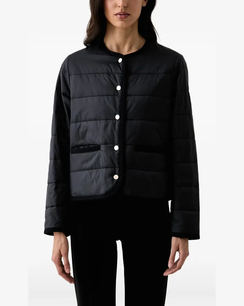 JOOP! Gesteppte Jacke mit Logo-Schild - Blau Blau