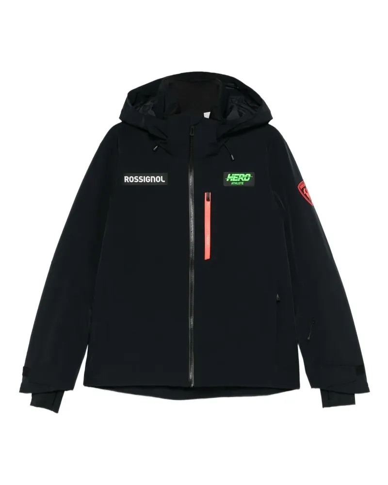 Rossignol Isolierte Hero Skijacke - Schwarz Schwarz